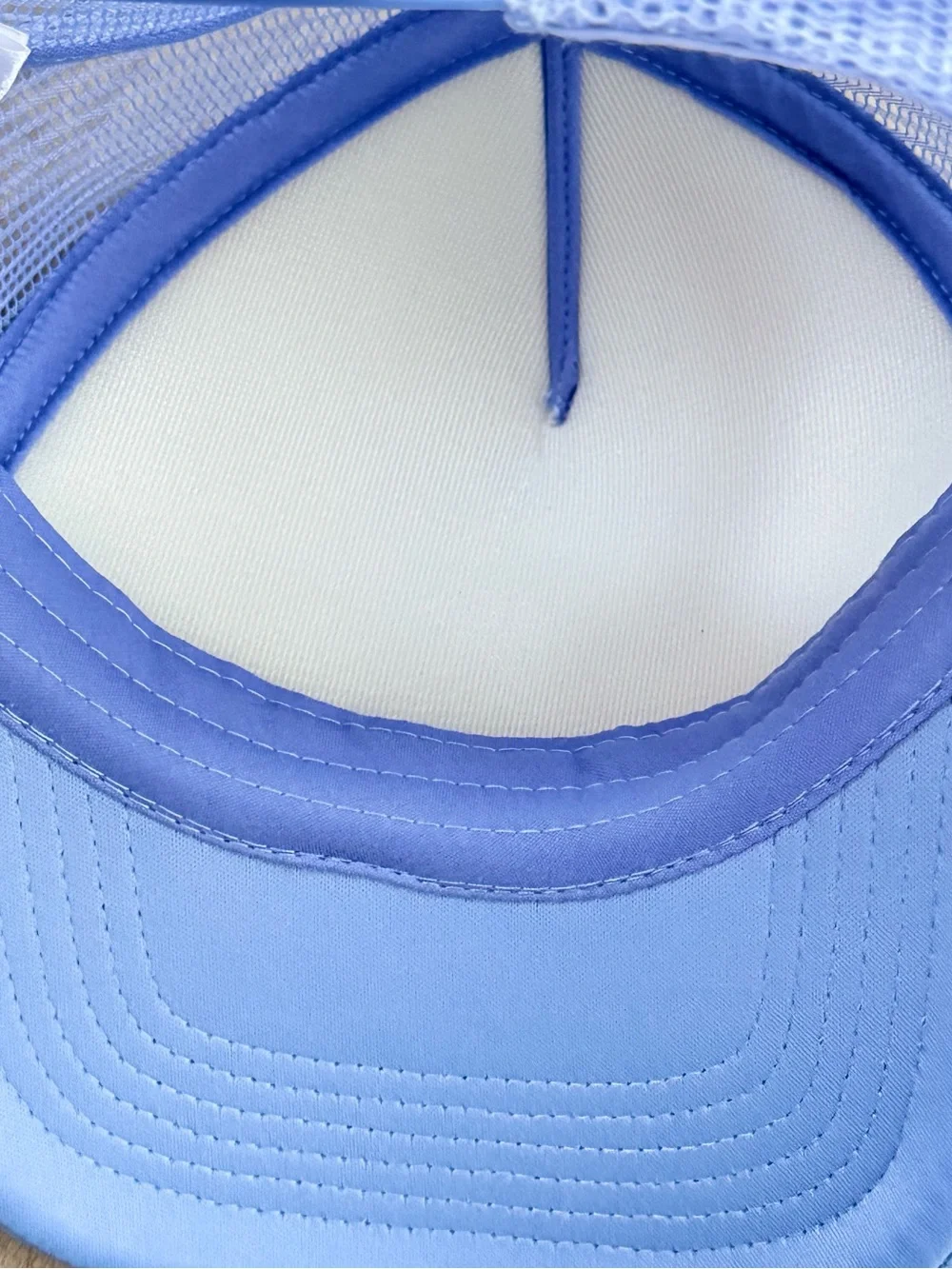 Dolly Parton Light Periwinkle Blue Butterfly Adjustable Trucker Women’s Hat